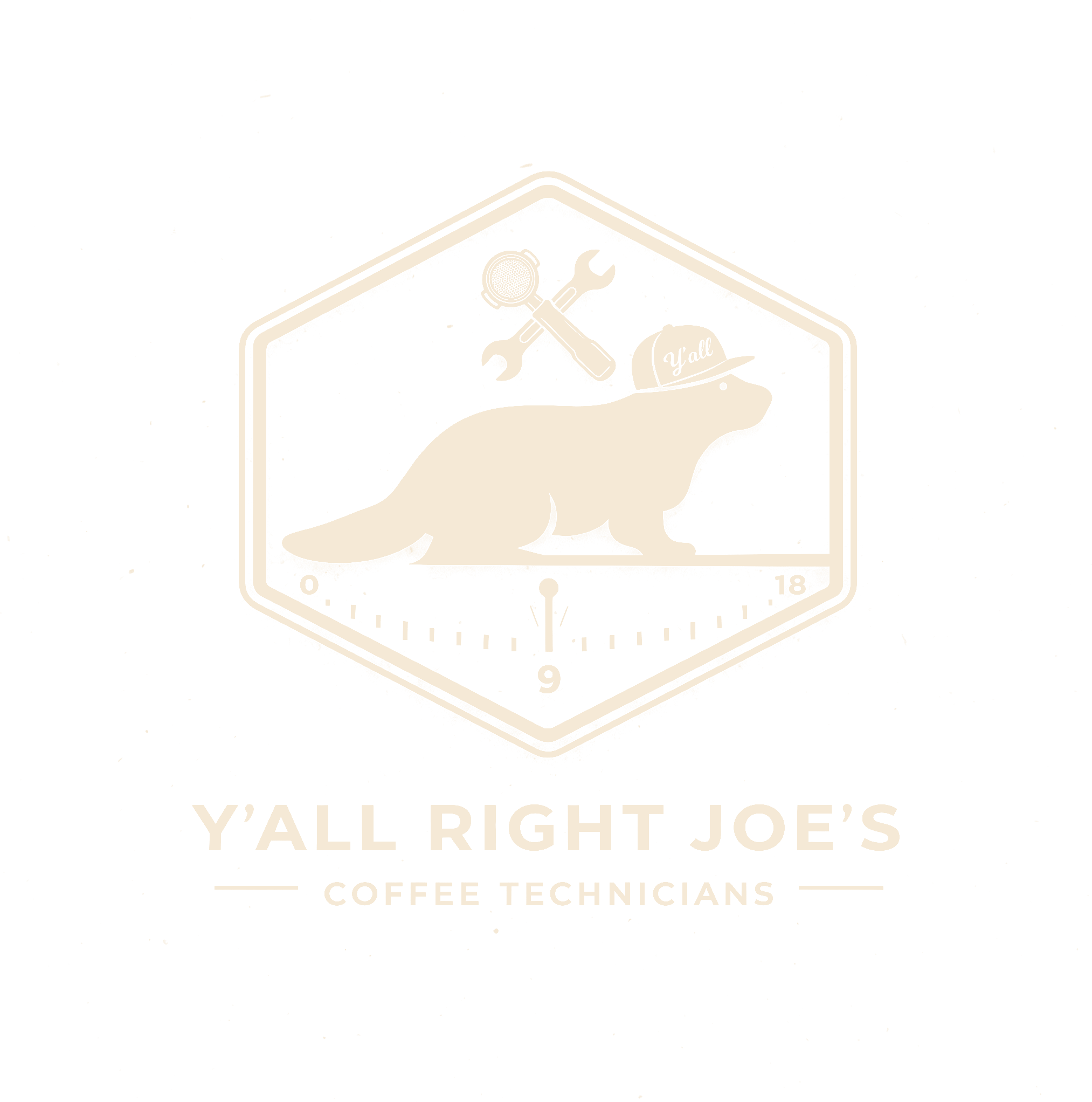 Y’all Right Joe’s Coffee Technicians logo